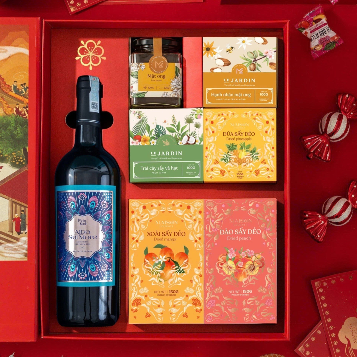 Hộp quà tết 007